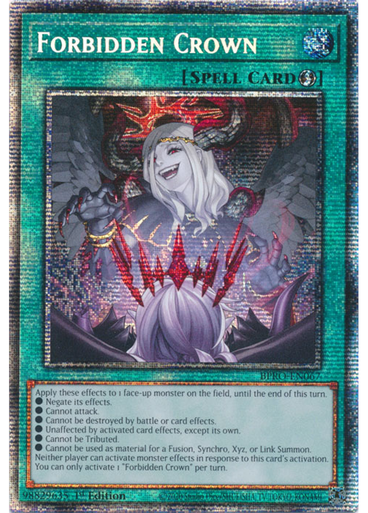 Forbidden Crown (Starlight Rare 1st Edition)