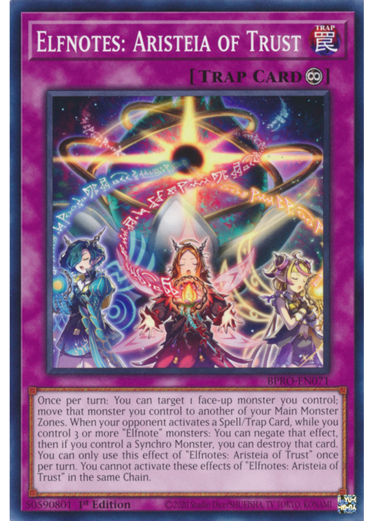 Elfnotes: Aristeia of Trust