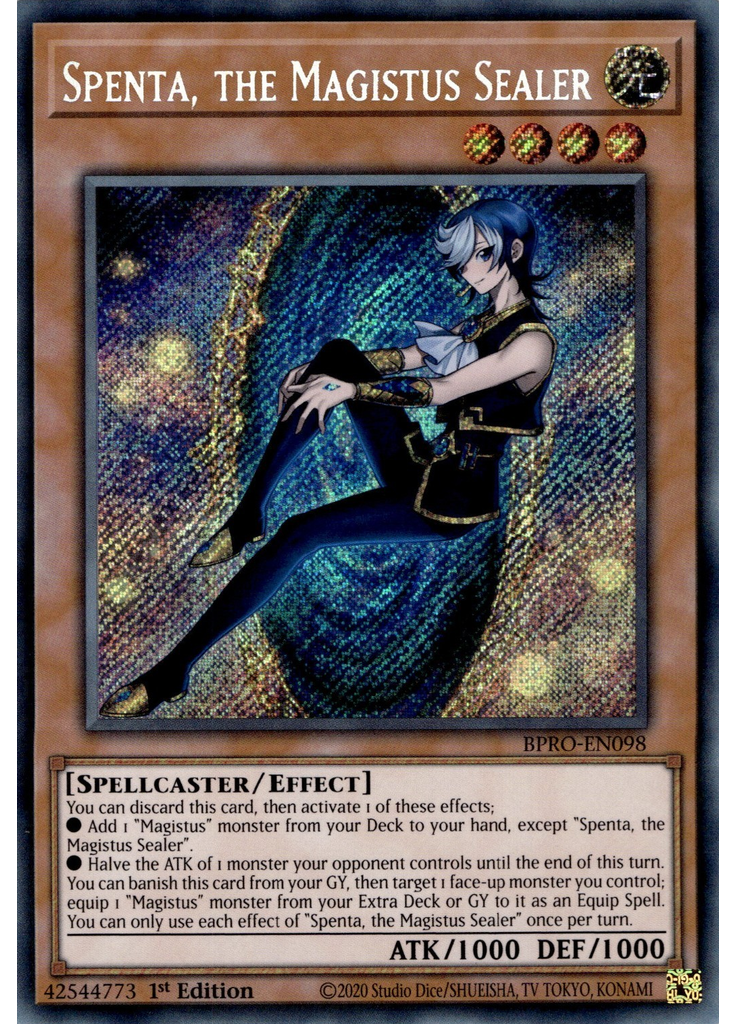 Spenta, the Magistus Sealer