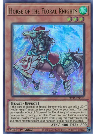 Horse of the Floral Knights