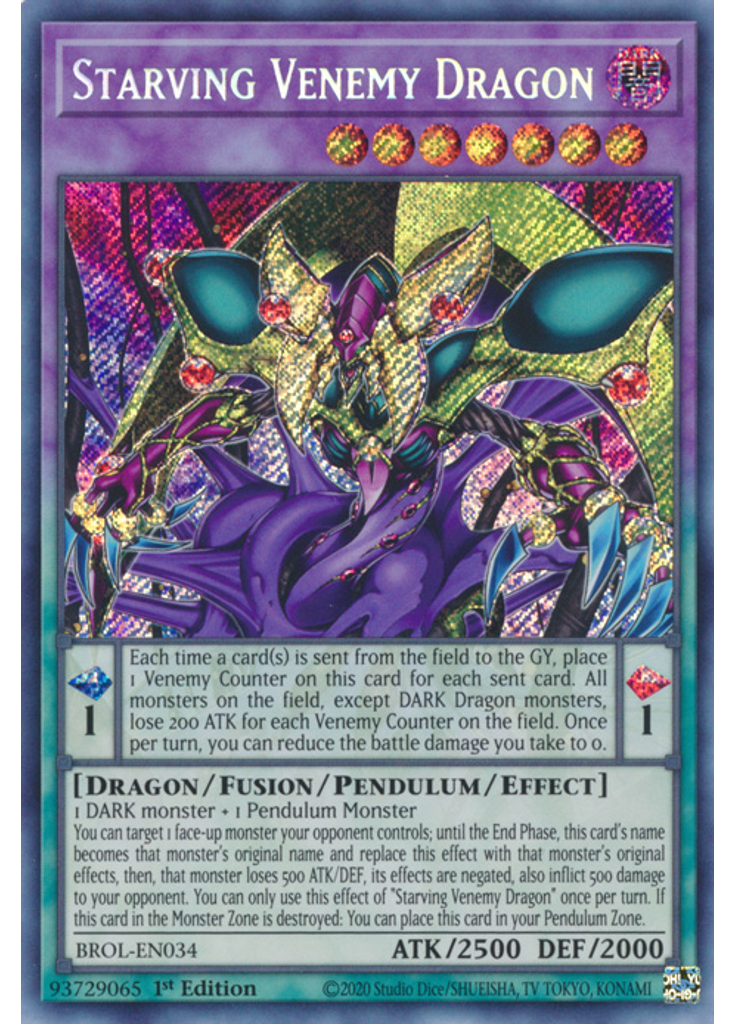 Starving Venemy Dragon