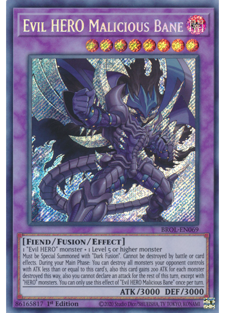 Evil HERO Malicious Bane