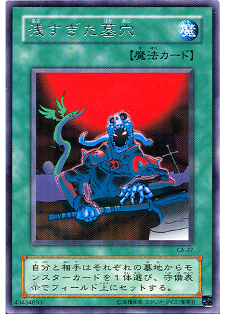 浅すぎた墓穴