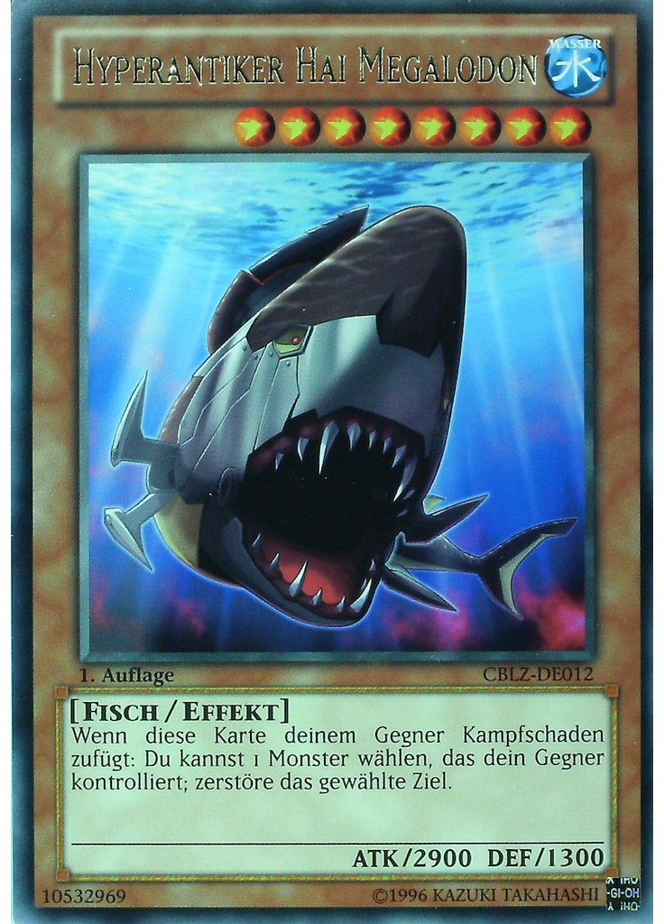 Hyperantiker Hai Megalodon