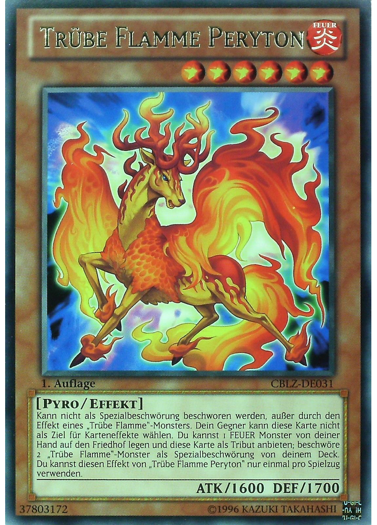 Trübe Flamme Peryton