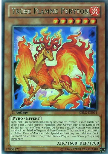 Trübe Flamme Peryton
