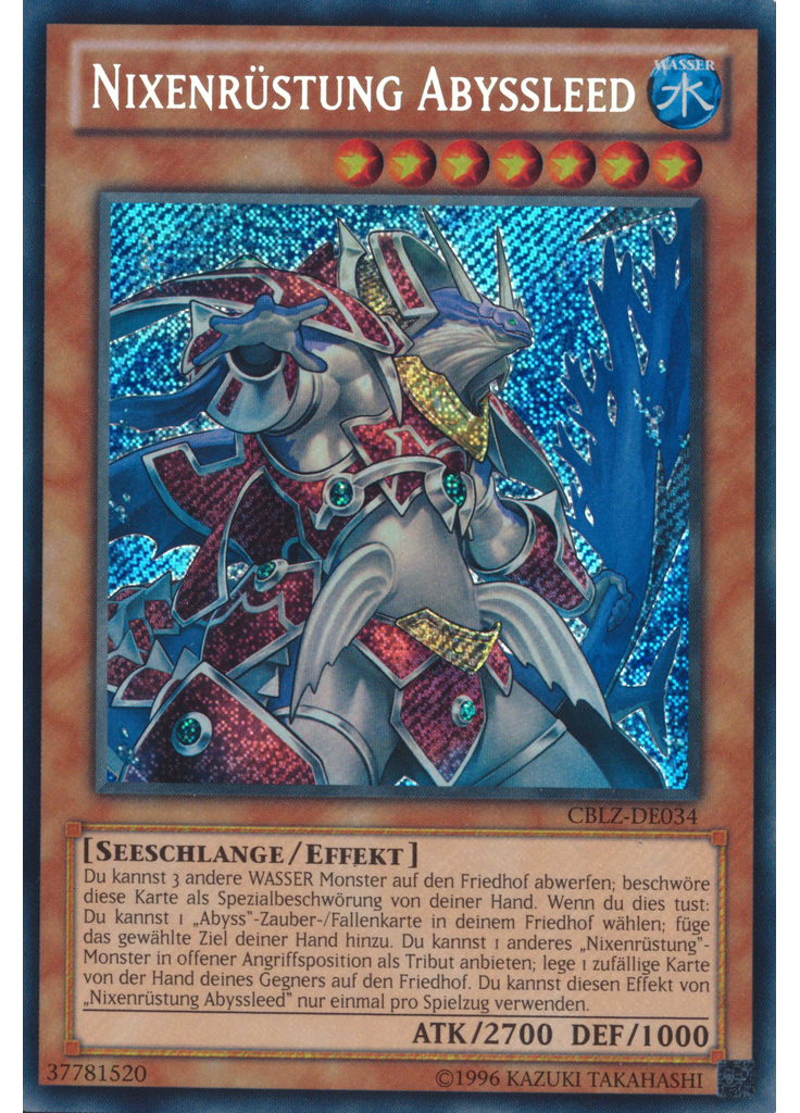 Nixenrüstung Abyssleed (Secret Rare Unlimited)