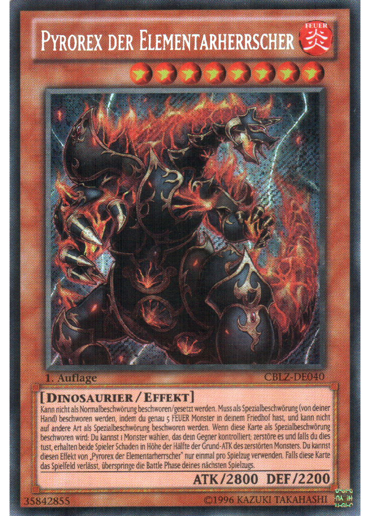 Pyrorex der Elementarherrscher