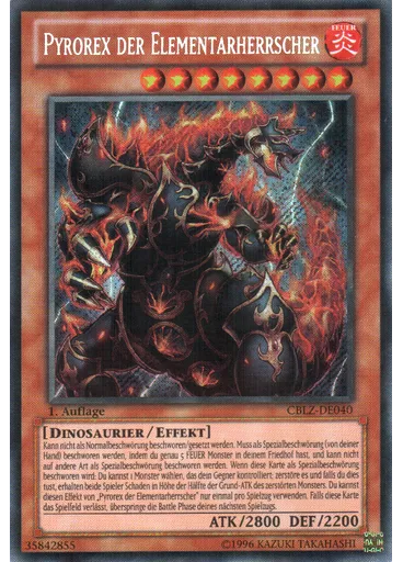 Pyrorex der Elementarherrscher