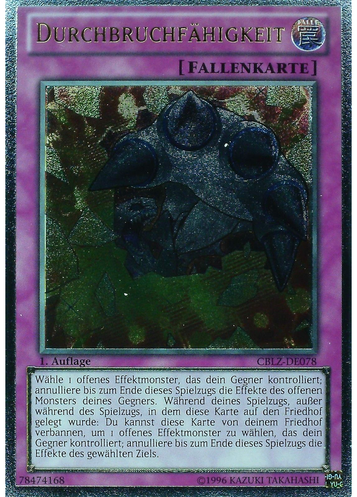 Durchbruchfähigkeit (Ultimate Rare 1st Edition)