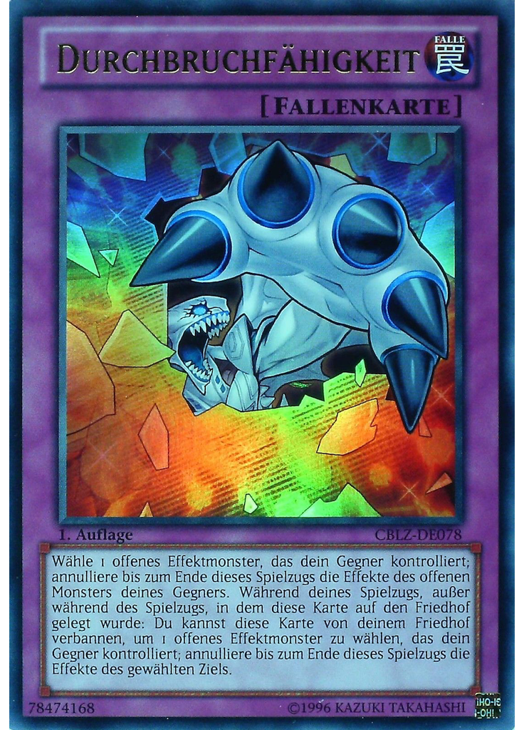 Durchbruchfähigkeit