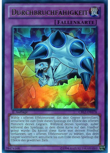 Durchbruchfähigkeit