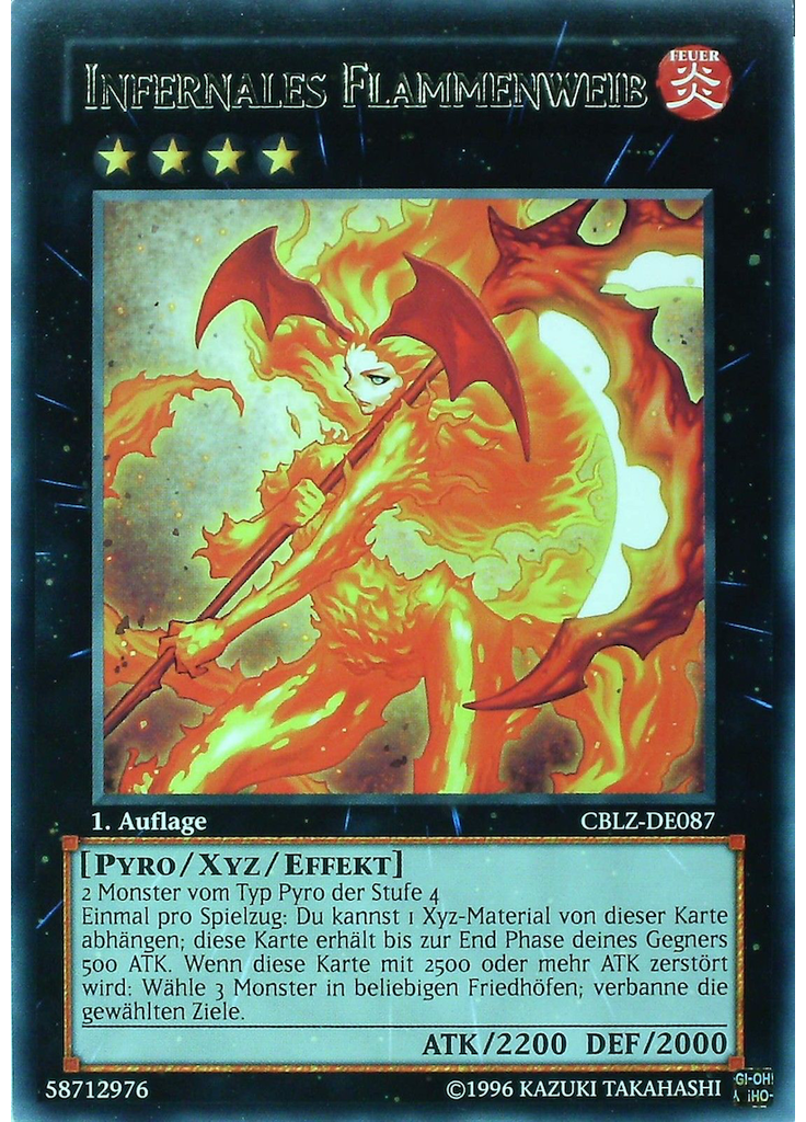 Infernales Flammenweib