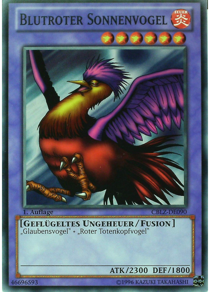 Blutroter Sonnenvogel
