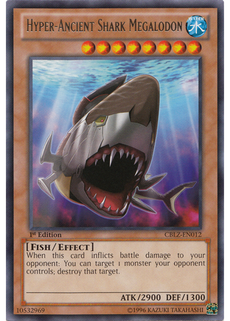 Hyper-Ancient Shark Megalodon