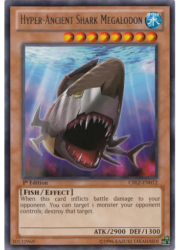Hyper-Ancient Shark Megalodon