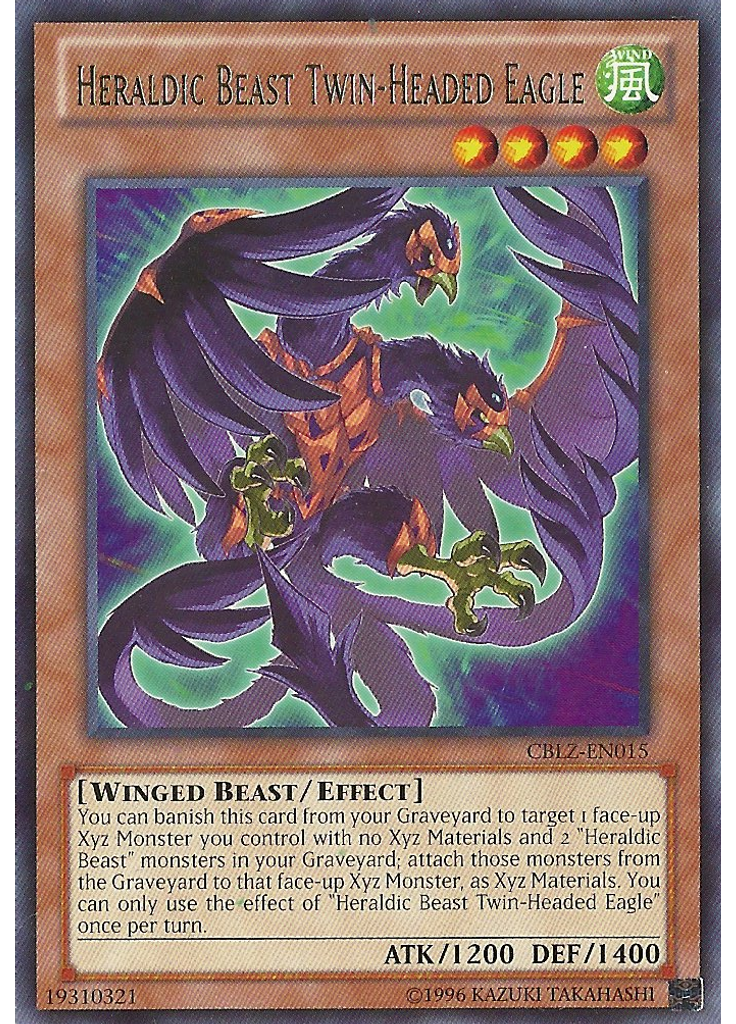 Heraldic Beast Twin-Headed Eagle (Rare Unlimited)