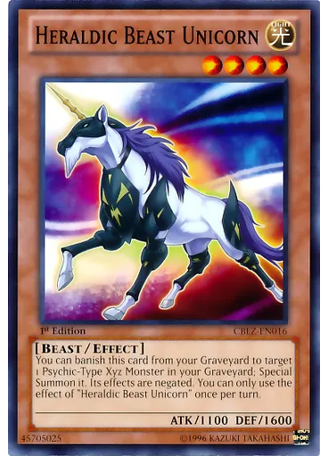 Heraldic Beast Unicorn