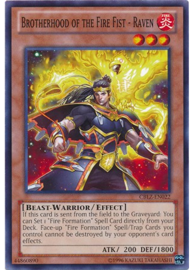 Brotherhood of the Fire Fist - Raven (Common Unlimited)