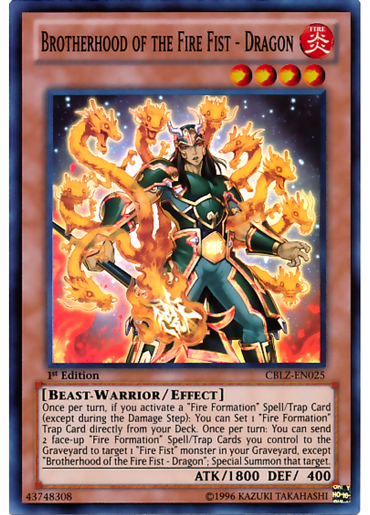 Brotherhood of the Fire Fist - Dragon