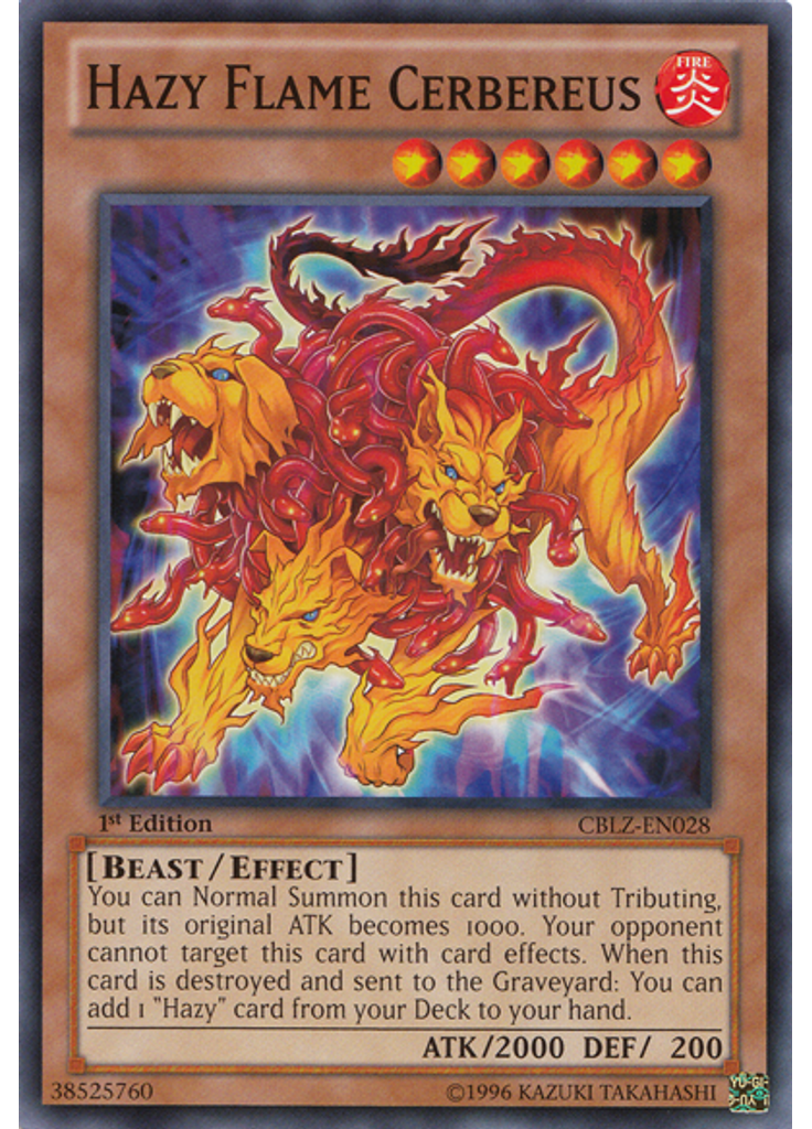 Hazy Flame Cerbereus