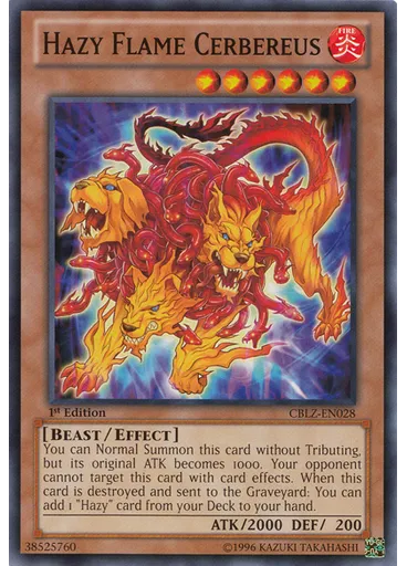 Hazy Flame Cerbereus