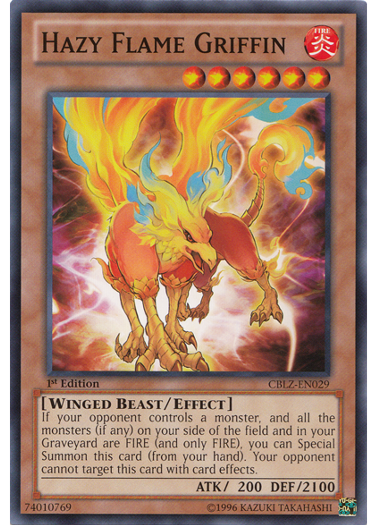 Hazy Flame Griffin