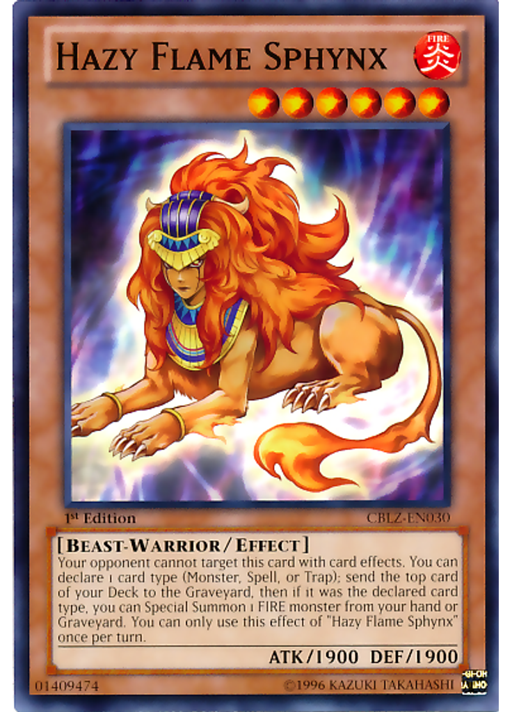 Hazy Flame Sphynx