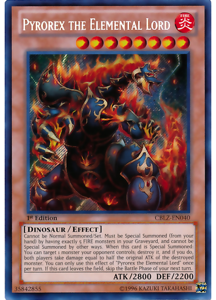 Pyrorex the Elemental Lord