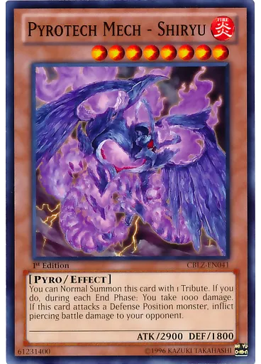 Pyrotech Mech - Shiryu