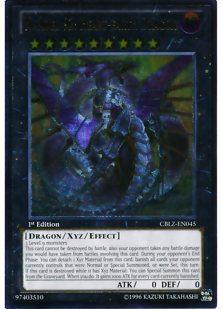 Number 92: Heart-eartH Dragon (Ultimate Rare 1st Edition)