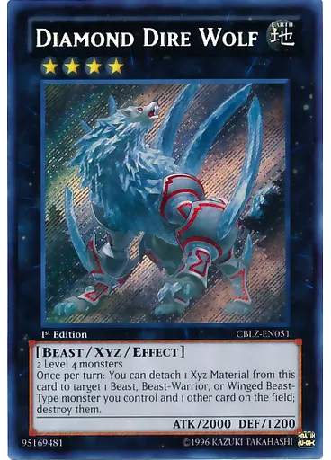 Diamond Dire Wolf