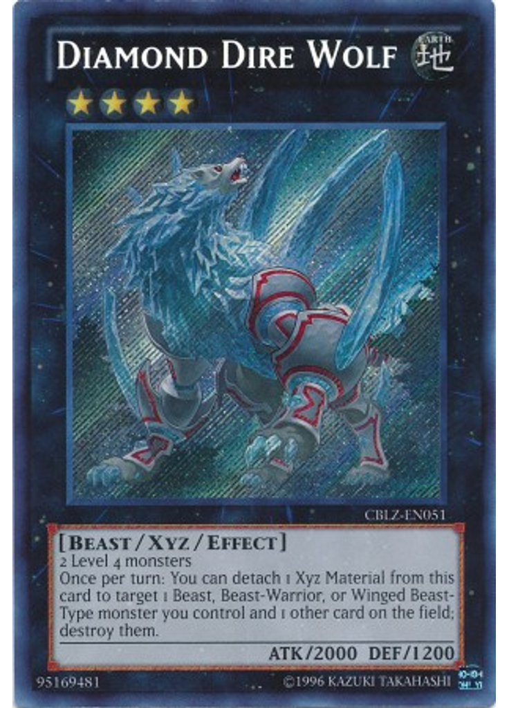 Diamond Dire Wolf (Secret Rare Unlimited)
