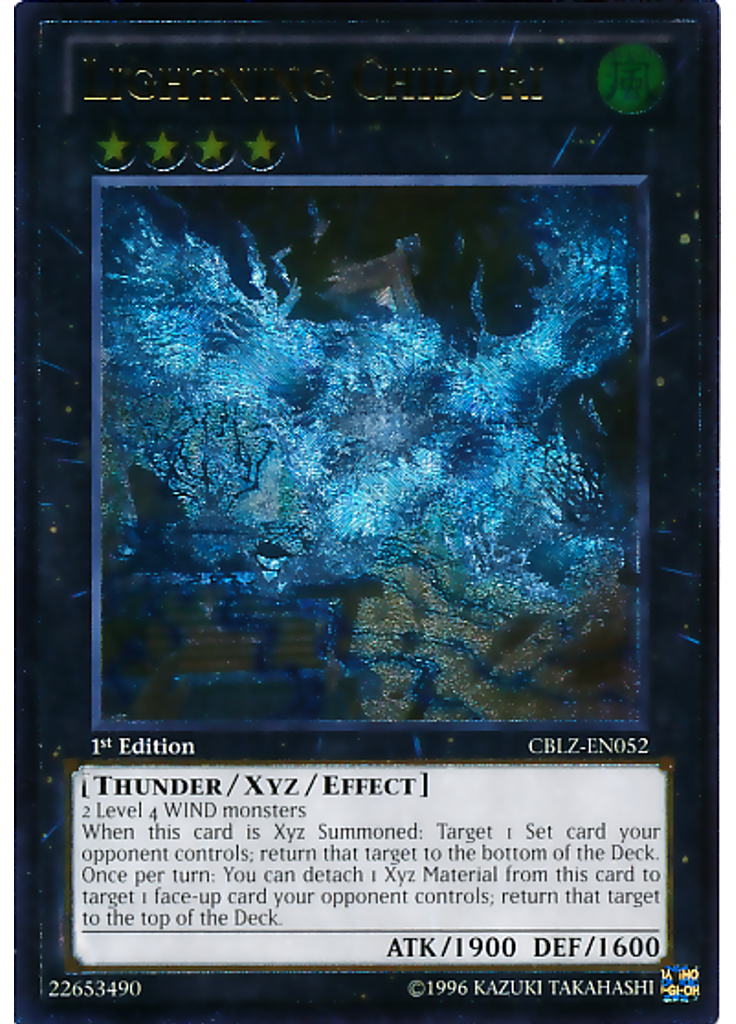 Lightning Chidori (Ultimate Rare 1st Edition)