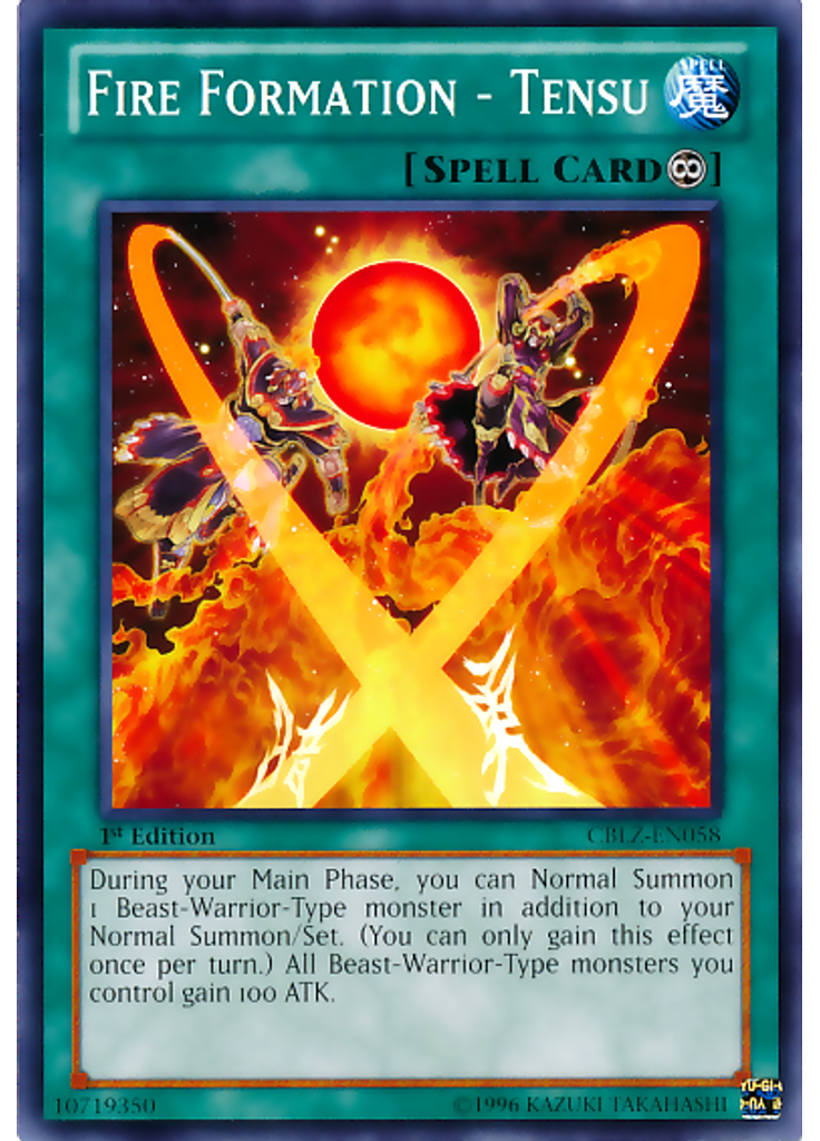 Fire Formation - Tensu