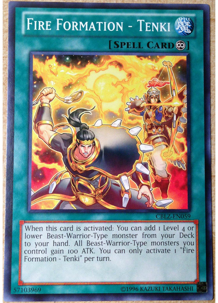 Fire Formation - Tenki (Common Unlimited)