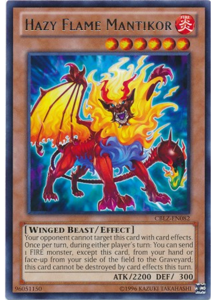 Hazy Flame Mantikor (Rare Unlimited)