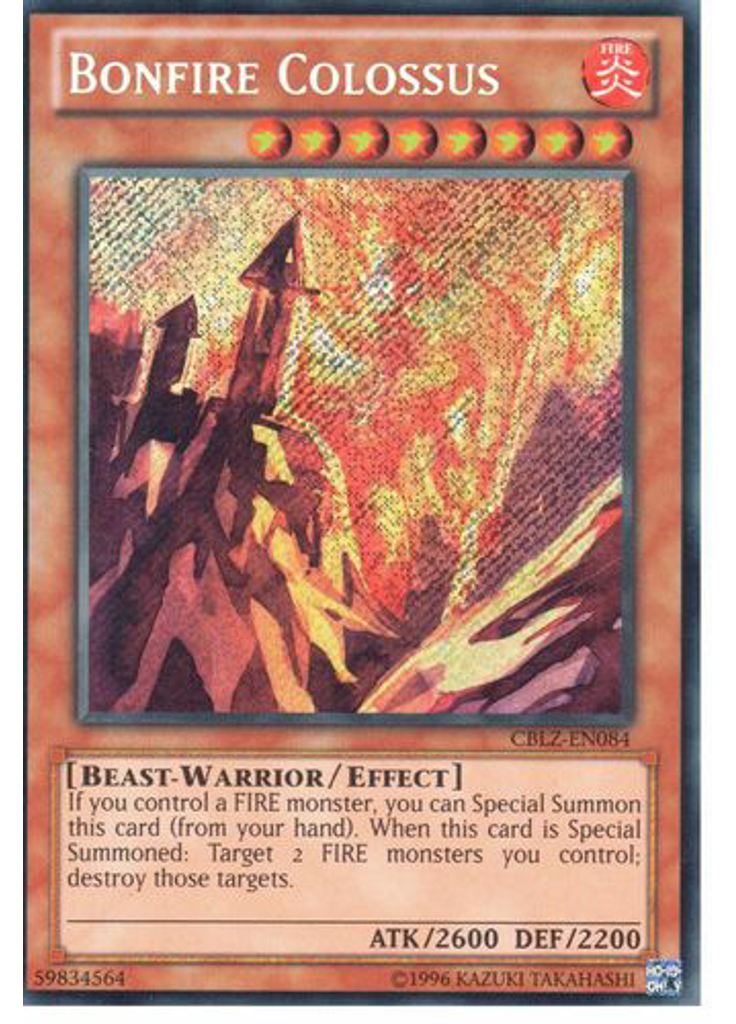 Bonfire Colossus (Secret Rare Unlimited)