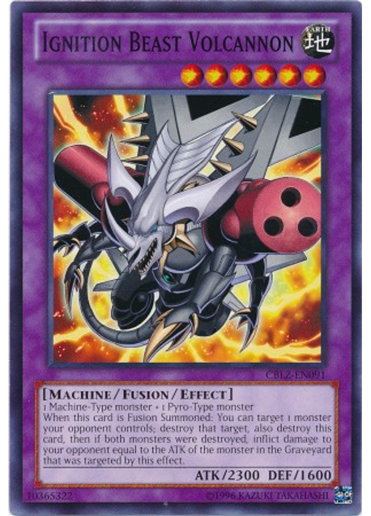 Ignition Beast Volcannon (Common Unlimited)