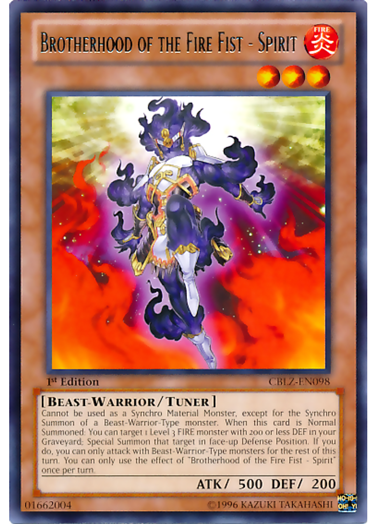 Brotherhood of the Fire Fist - Spirit