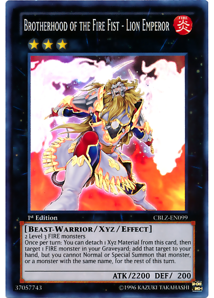 Brotherhood of the Fire Fist - Lion Emperor