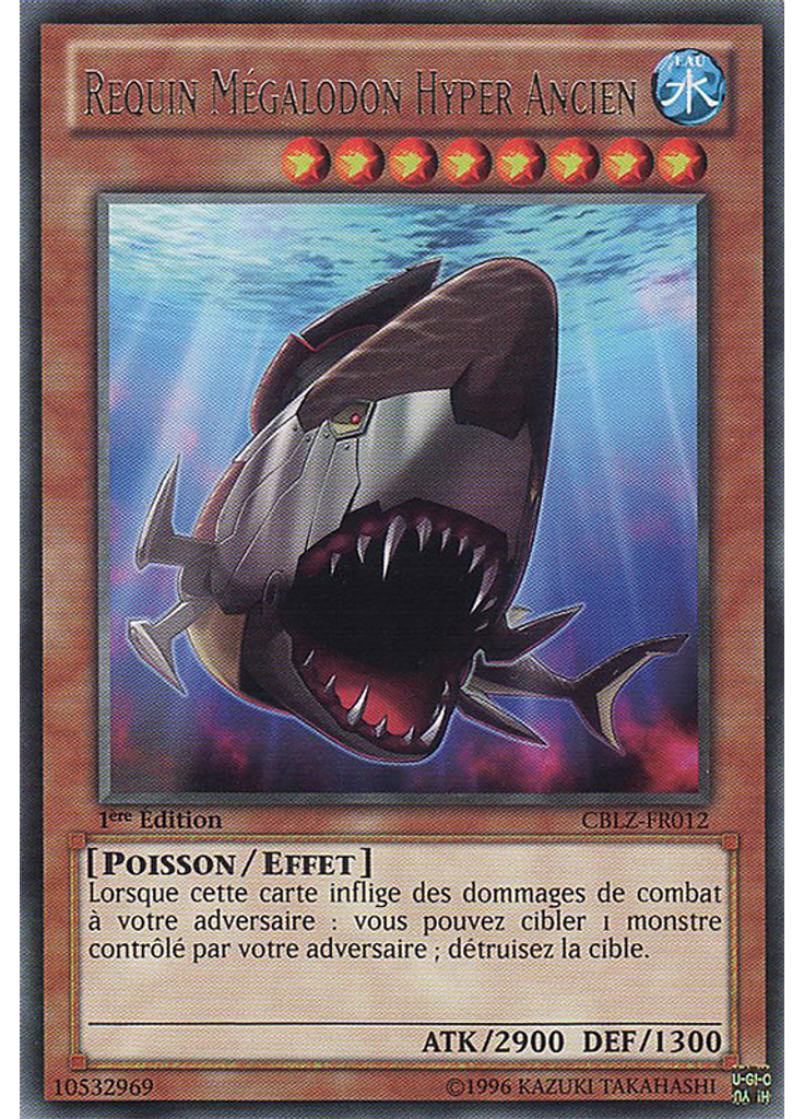 Requin Mégalodon Hyper Ancien