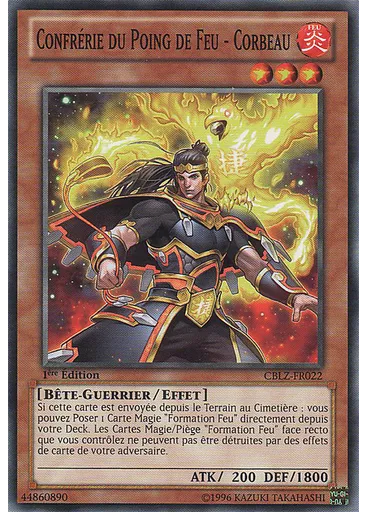 Confrérie du Poing de Feu - Corbeau