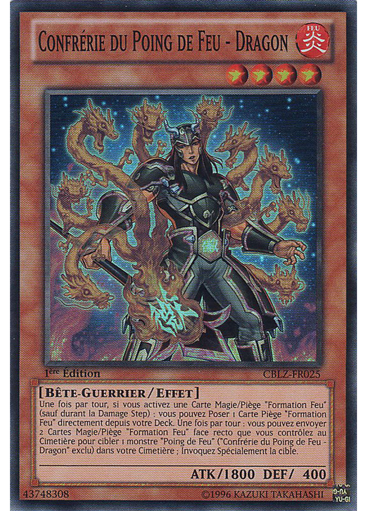 Confrérie du Poing de Feu - Dragon