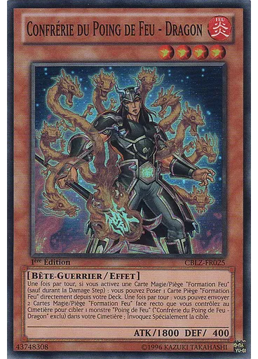 Confrérie du Poing de Feu - Dragon