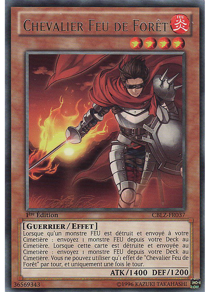 Chevalier Feu de Forêt