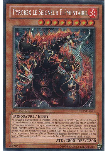 Pyrorex le Seigneur Élémentaire