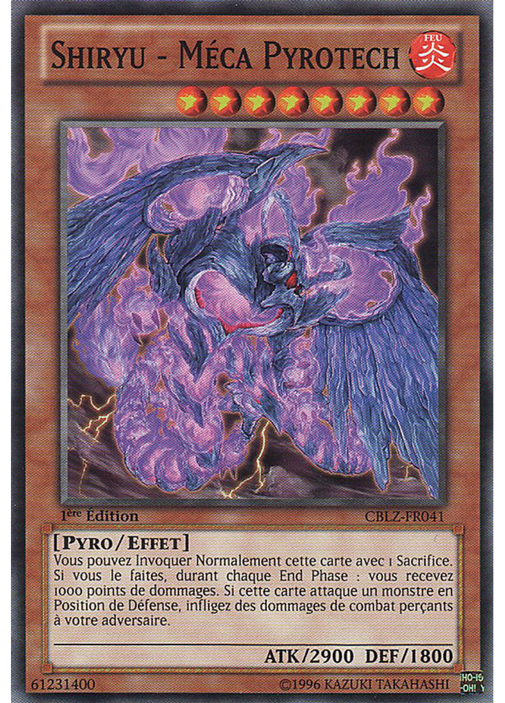 Shiryu - Méca Pyrotech