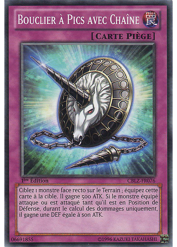 Bouclier à Pics avec Chaîne