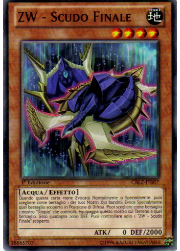 ZW - Scudo Finale — Fiammata Cosmica